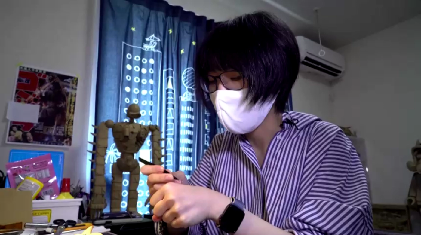 สาวญี่ปุ่นสร้างงานศิลปะจากกล่องกระดาษ