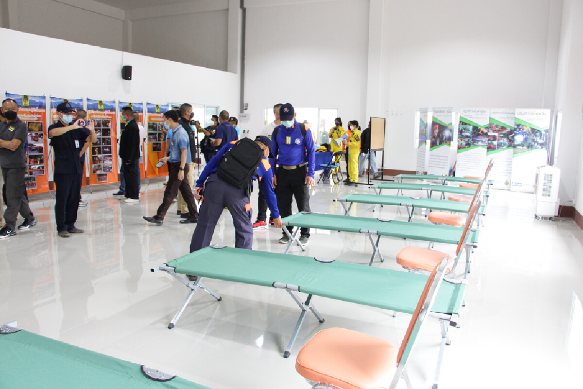 สนธิกำลังซ้อมแผนเผชิญเหตุภัยพิบัติ-รับมือสถานการณ์ฉุกเฉิน