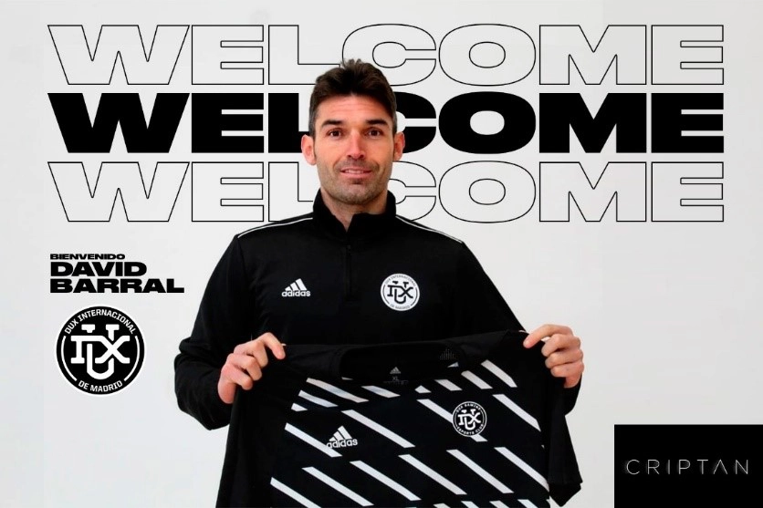 (ดาบิด บาร์ราน อดีตเด็กฝึกหัด เรอัล มาดริด นักเตะคนแรกที่ย้ายทีมด้วยค่าตัวเป็น BTC - ภาพจาก CRIPTAN)