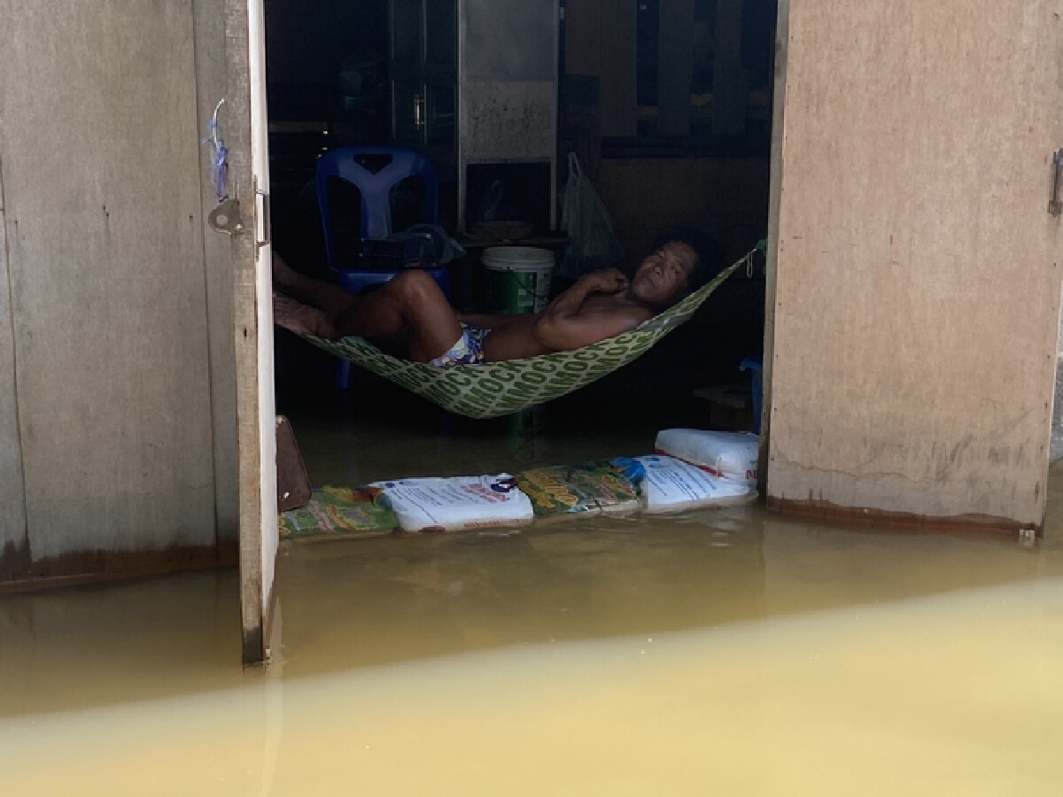 น้ำลำตะคองไหลเข้าท่วมต.ปรุใหญ่200หลังคาเรือน