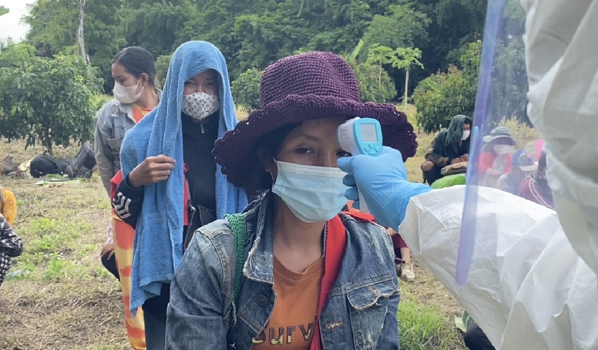 จับรวดเดียว 48 คนชาวกัมพูชาลักลอบข้ามแดน