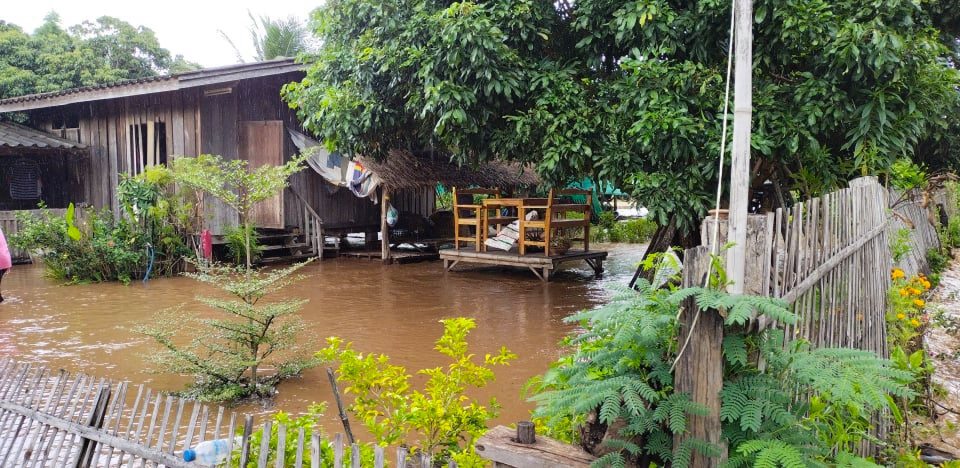 ด่วน! น้ำป่าทะลักท่วมดอยเต่า 200 หลังคาเรือน