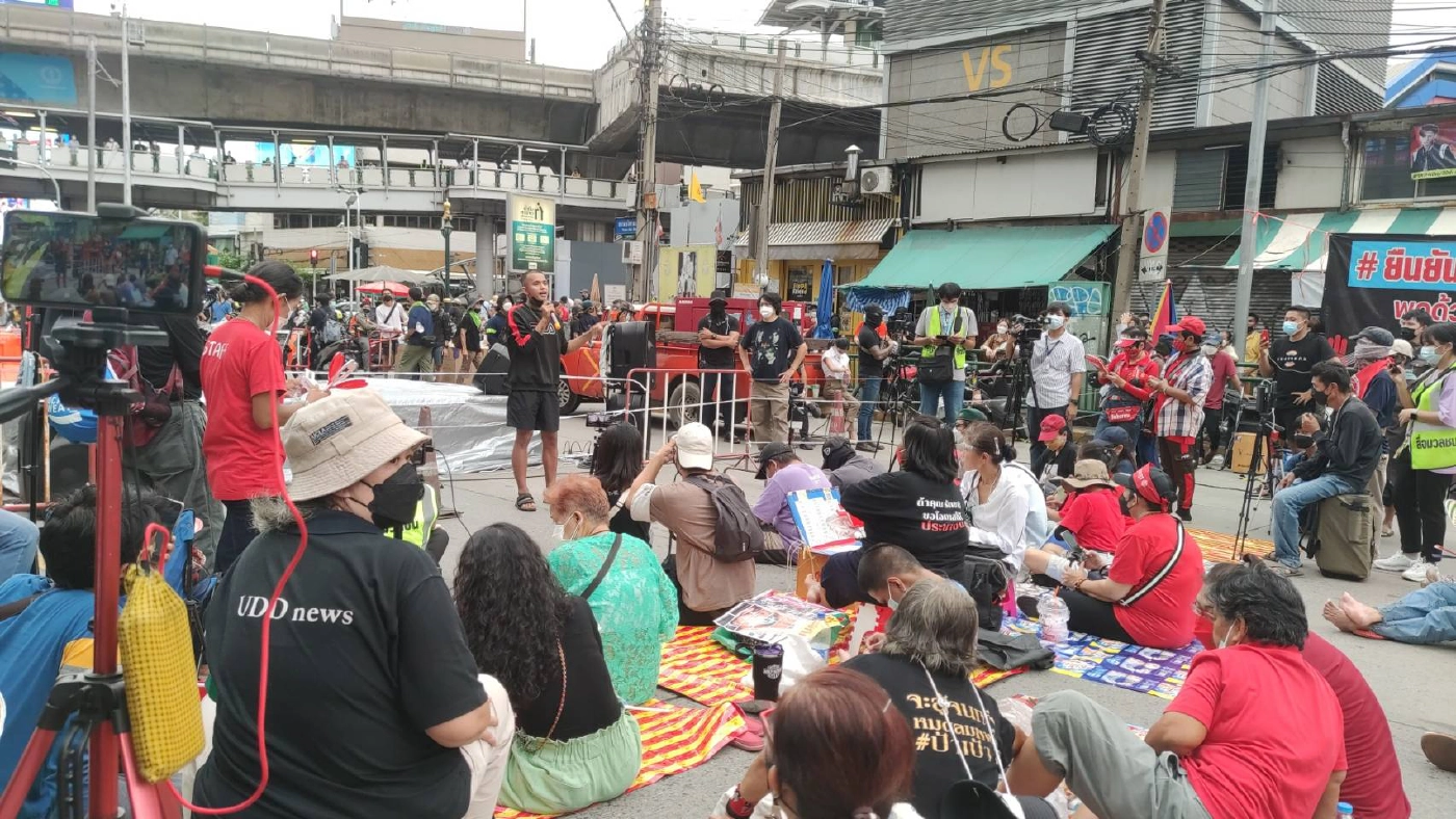 ม็อบเครือข่ายไล่ประยุทธ์ยุติการชุมนุม ขอประเมิน 1-2 ก่อนยกระดับ