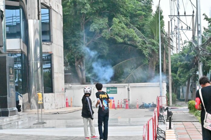 รองโฆษก ตร. ซัดม็อบแยกดินแดงเจตนาก่อความวุ่นวายในบ้านเมือง