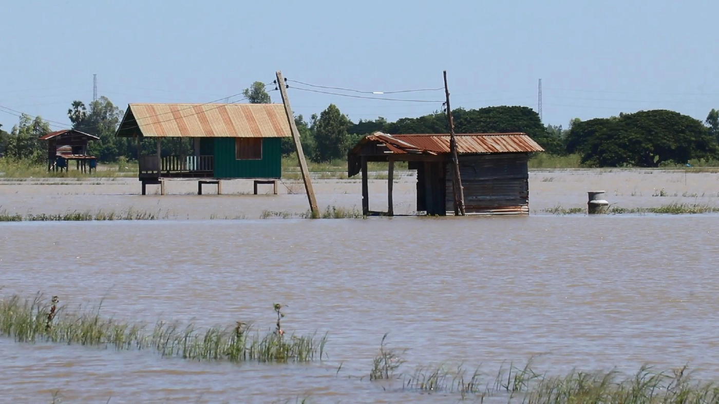 น้ำท่วมนากว่าสัปดาห์-ข้าวเริ่มเน่าเสีย