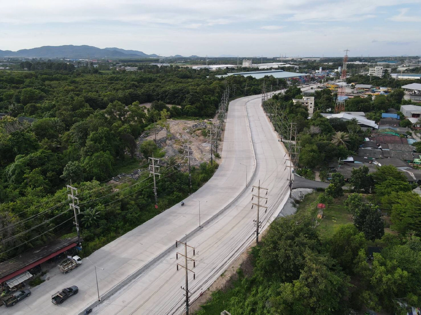 ทางหลวงเร่งขยายถนนมาบตาพุด - อ.นิคมพัฒนา เชื่อมอีอีซี