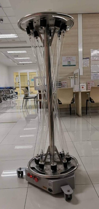 “น้องไฟฉายรุ่น 3” นวัตกรรมโคม UV-C ฆ่าเชื้อ COVID-19