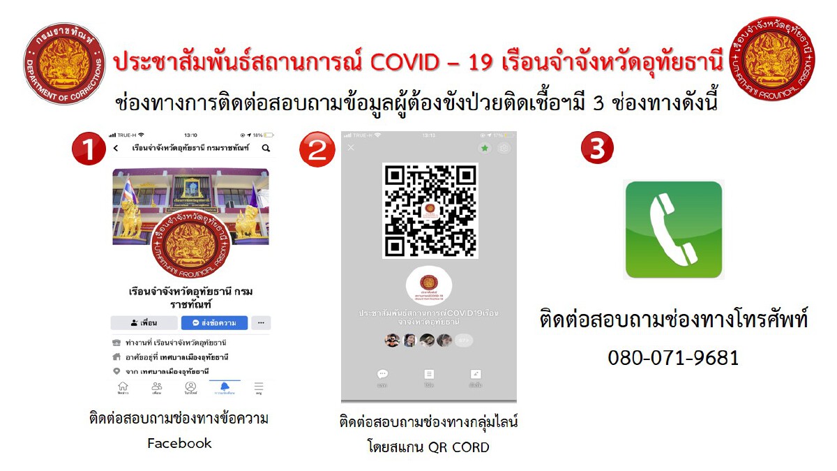 เรือนจำอุทัยธานี ยืนยัน ยาและอุปกรณ์ทางการแพทย์เพียงพอ