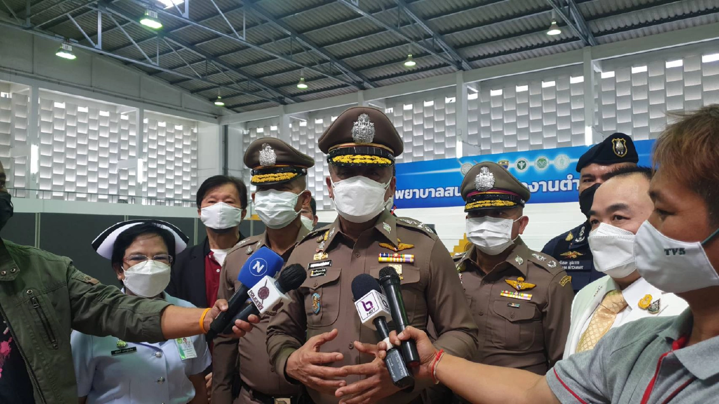 “ที่ปรึกษา ตร.” ตรวจงานยกระดับ รพ.สนามฯโควิด