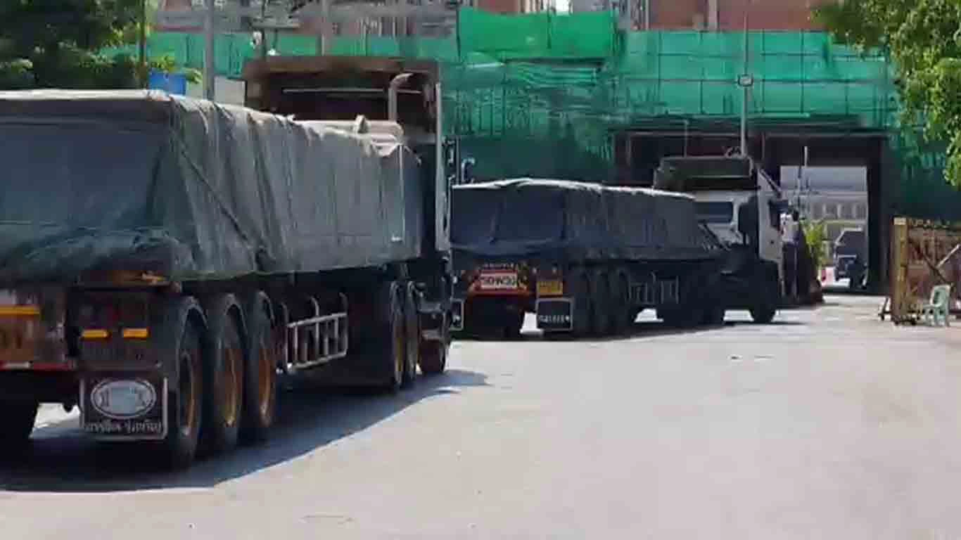 ตำรวจอีกแล้ว  ขนบุหรี่เถื่อนจากเขมรเข้าไทย