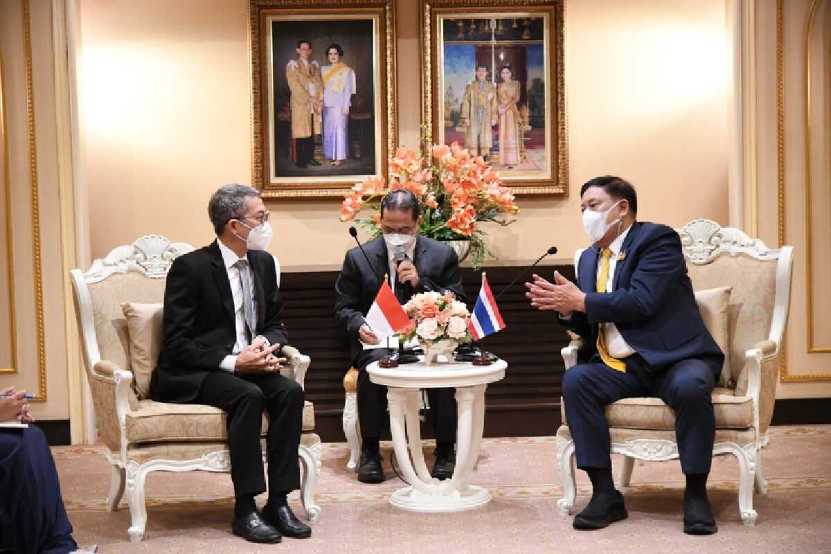 ผู้ว่าฯกทม.ต้อนรับเอกอัครราชทูตสาธารณรัฐอินโดนีเซีย