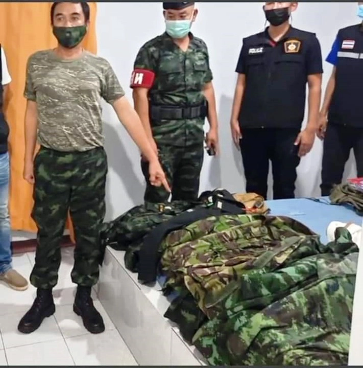 รวบหนุ่มใหญ่ อ้างเป็นทหารยศนายพล ขับรถย้อนศร