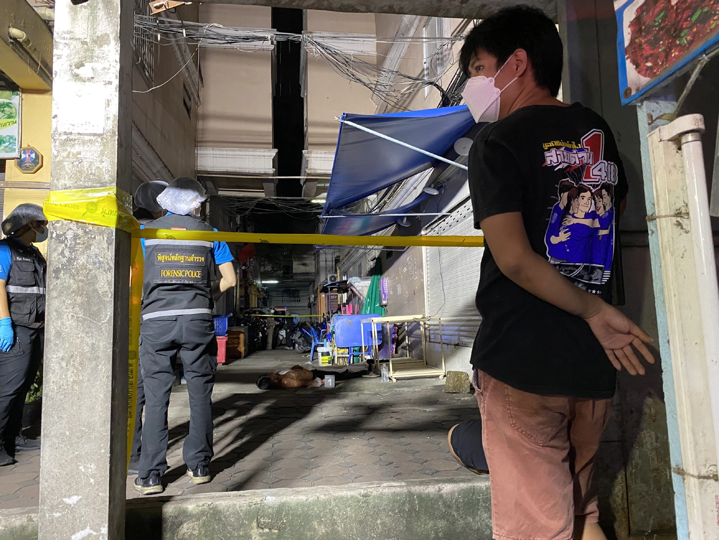 หนุ่มช่างแอร์ถูกแทงยับทนพิษบาดแผลไม่ไหวดับ ย่านรามคำแแหง 2