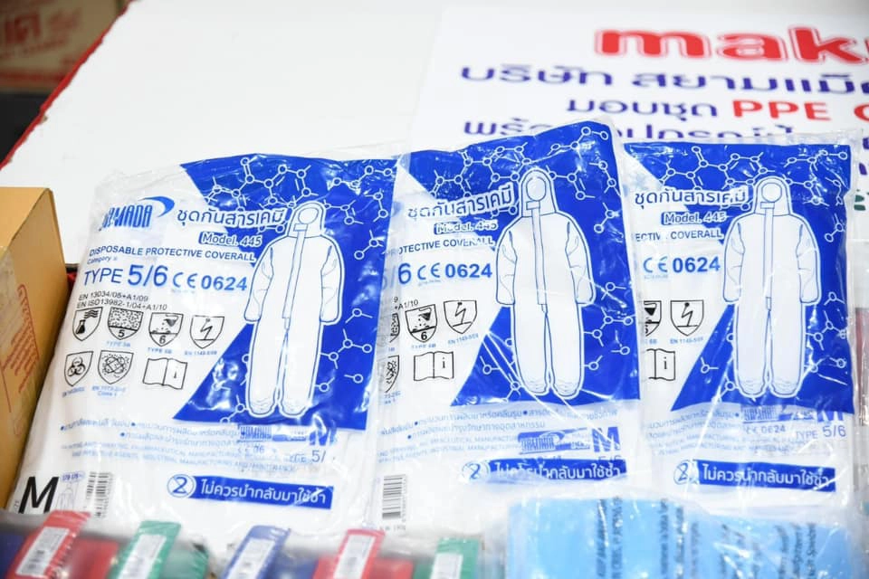 แม็คโครสนับสนุนวัสดุ อุปกรณ์ในภารกิจป้องกันโควิด-19 ของกทม.