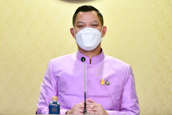 นายธนกร วังบุญคงชนะ โฆษกประจำสำนักนายกรัฐมนตรี