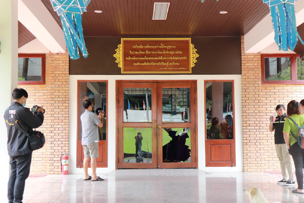จับแล้ว!มือเผาศูนย์ศิลปาชีพแม่ฮ่องสอน