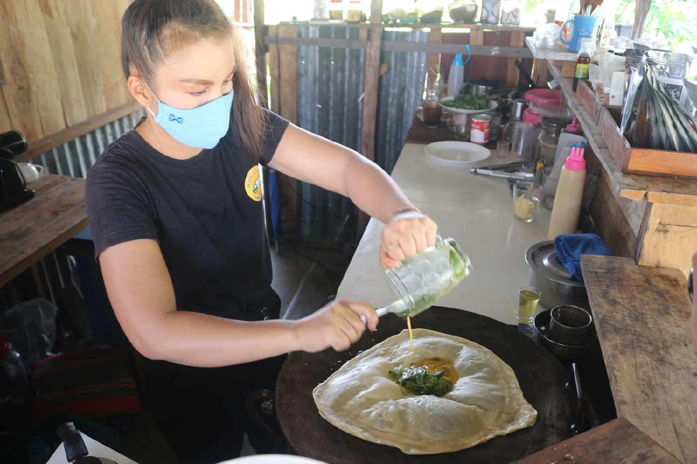 ชิมโรตีกล้วยตาก 1 เดียวในไทย-ขี่ควายชมวิวท้องทุ่งนาที่ฟาร์มรักนะ