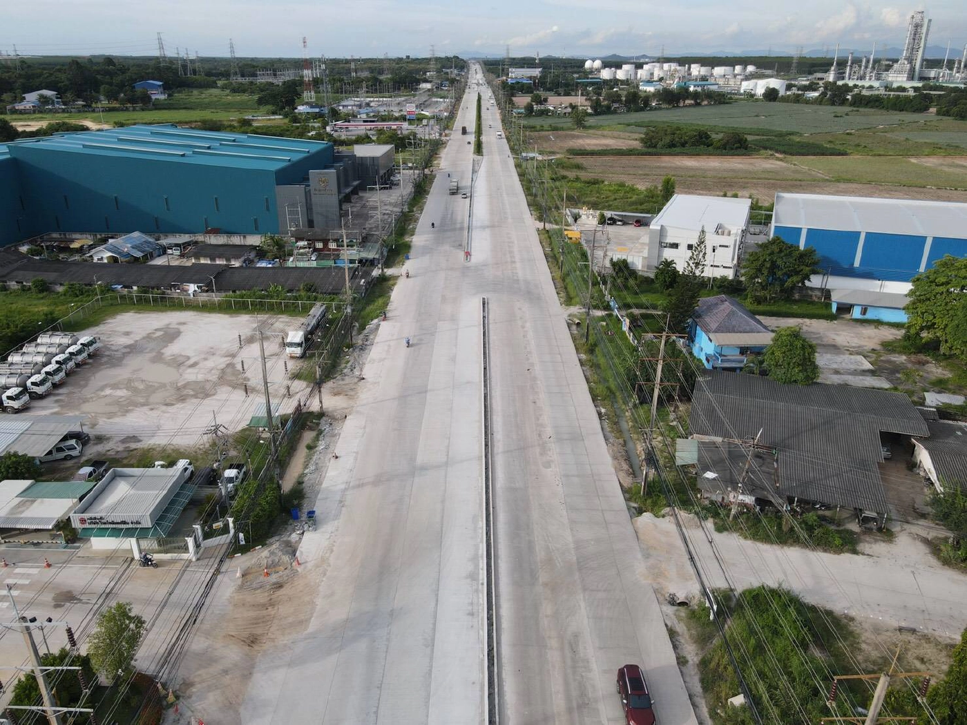 ทางหลวงเร่งขยายถนนมาบตาพุด - อ.นิคมพัฒนา เชื่อมอีอีซี