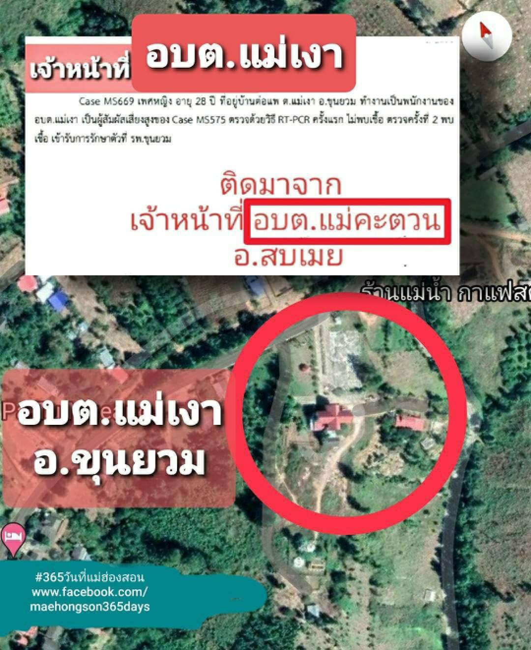 สะพัดโควิดระบาดสู่ตัวเมืองแม่ฮ่องสอน