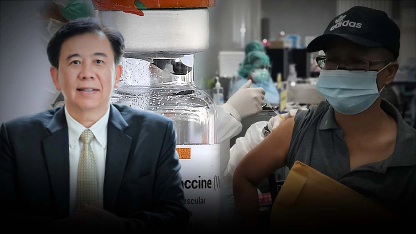 "หมอเฉลิมชัย" เผย ฉีดซิโนแวคเข็ม 3 ภูมิขึ้น 2.5 เท่า