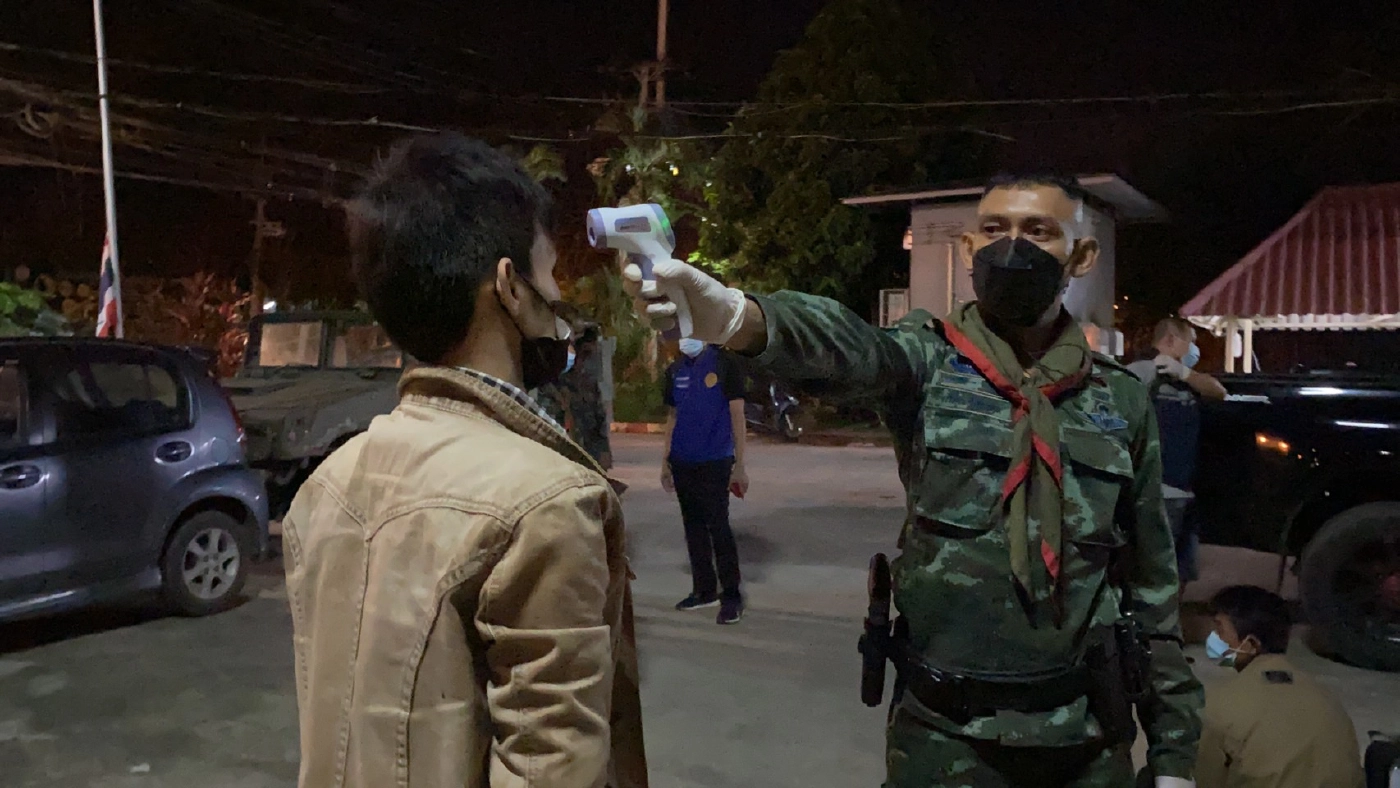 จับเมียนมาร์ 14 คน เตรียมข้ามฝั่งเข้ามาเลย์