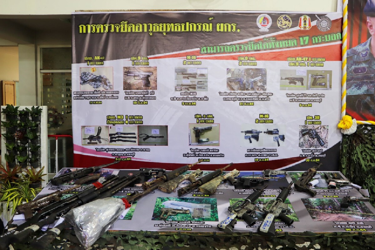 ก่อเหตุรุนแรง จ.ปัตตานี  ปีงบประมาณ 2564 ลดลง