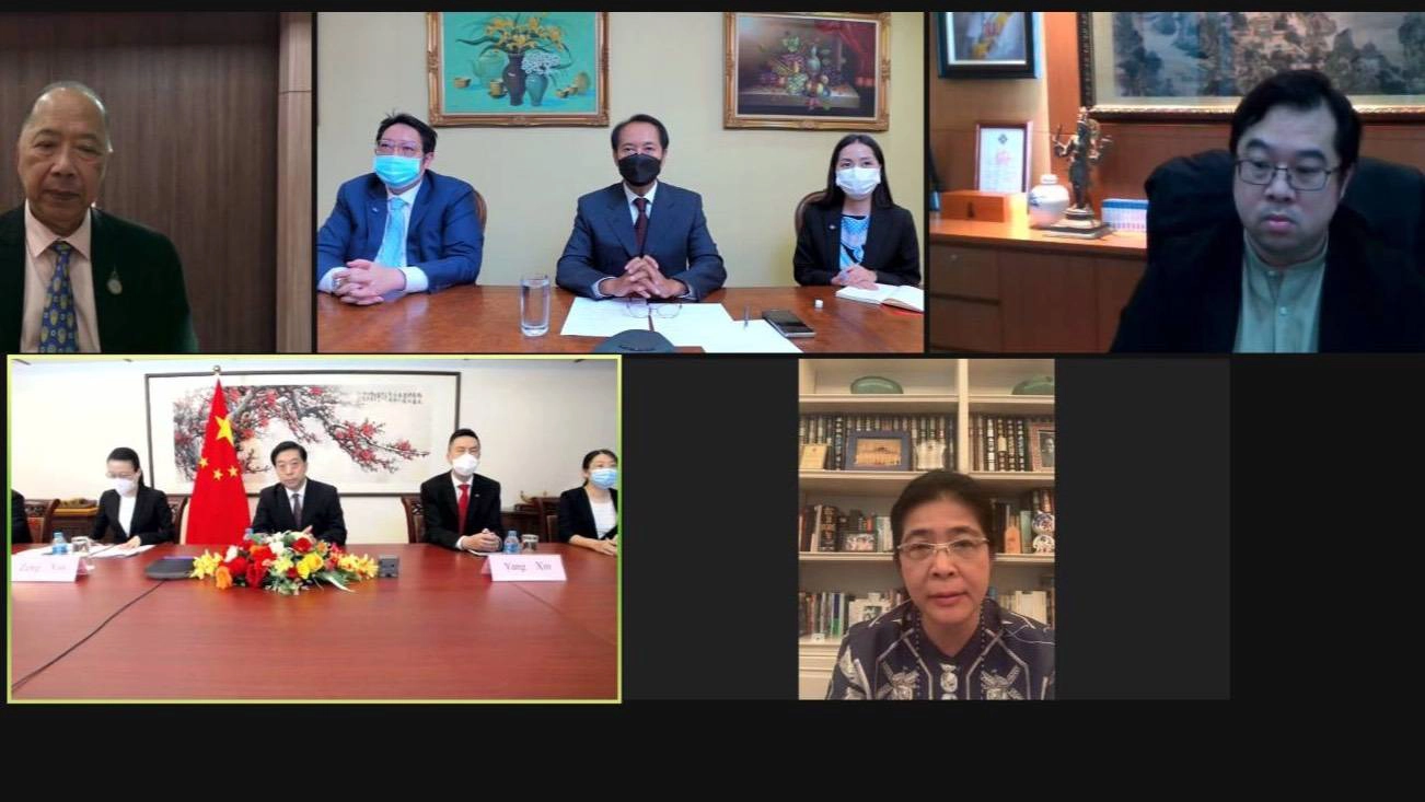 "สุดารัตน์-โภคิน"วอนจีนช่วยเด็กไทยประสบปัญหาโควิดจนกระทบการเรียน