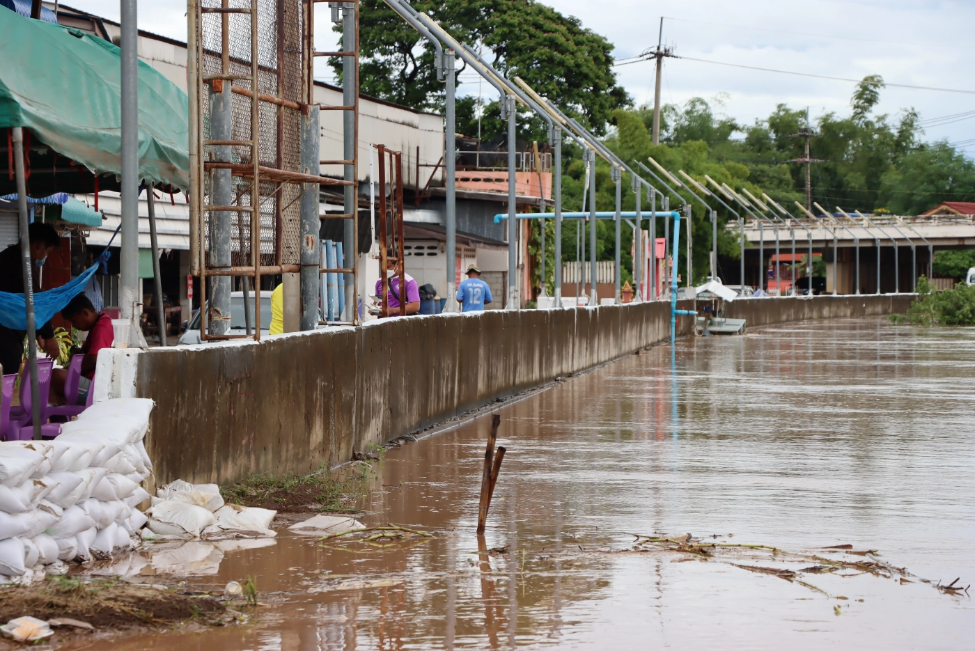 น้ำท่วม"วังทอง"เริ่มคลี่คลาย"ผิวถนนพิษณุโลก- หล่มสักลดระดับลงแล้ว