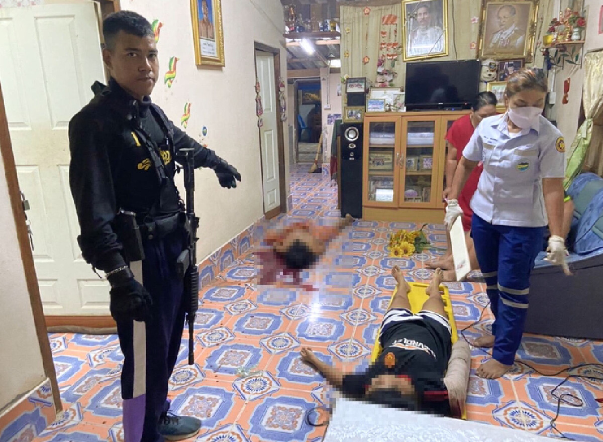 ทหารพรานหึงโหด ยิงเมีย-แม่ยายดับ 2 ศพ ก่อนขับเก๋งหนีเสียหลักพลิกคว่ำ