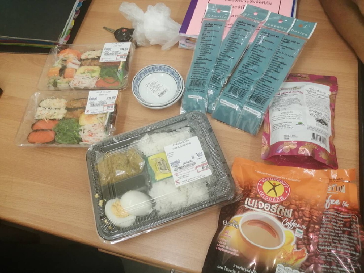 รวบคนร้ายขโมยข้าวกล่อง-กาแฟ ภายในห้างสรรพสินค้าชื่อดัง