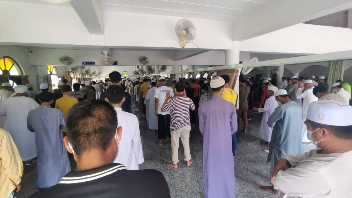 ผ่อนคลายมาตรการ ละหมาดมัสยิดวันแรกที่ปัตตานี