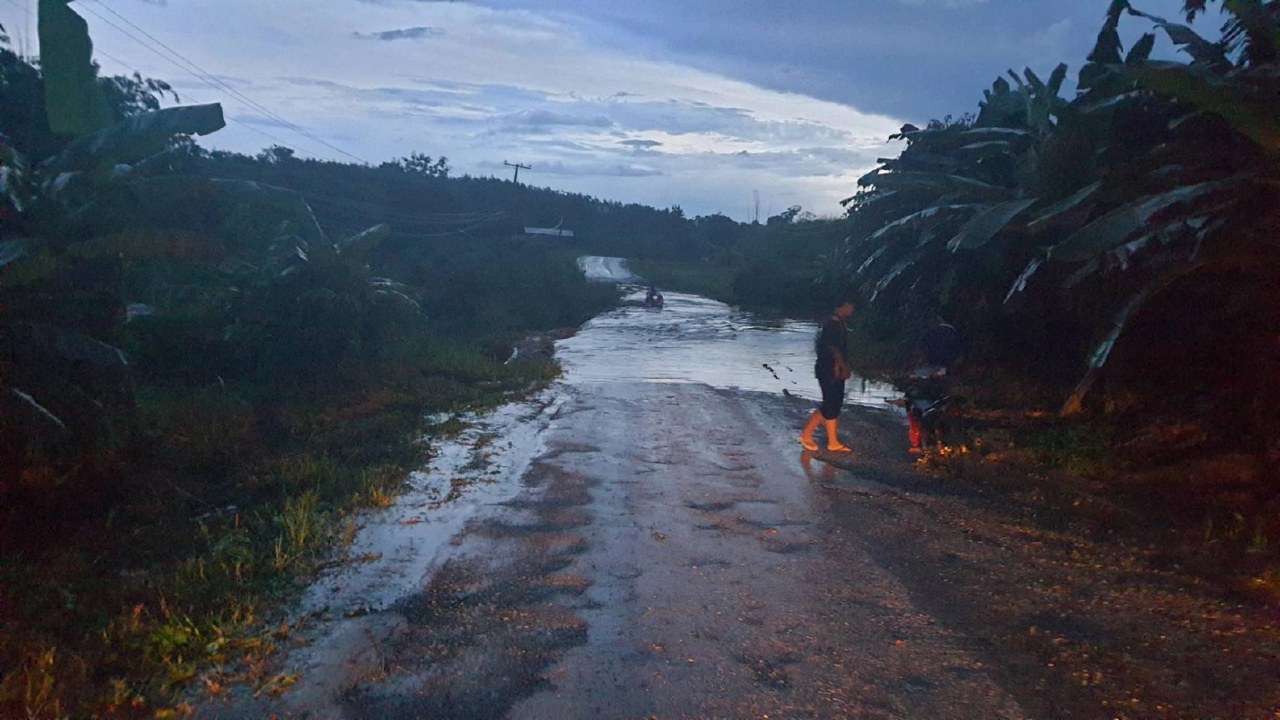 น้ำป่าไหลหลากท่วมเมืองด่านซ้ายระลอก 3