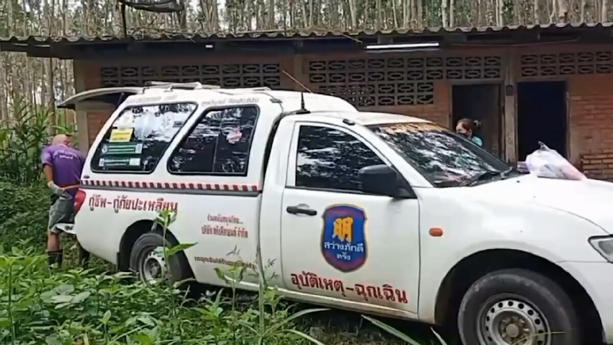 ส่งศพภรรยาถูกสามีฝังดิน ผ่าชันสูตร ม.อ.