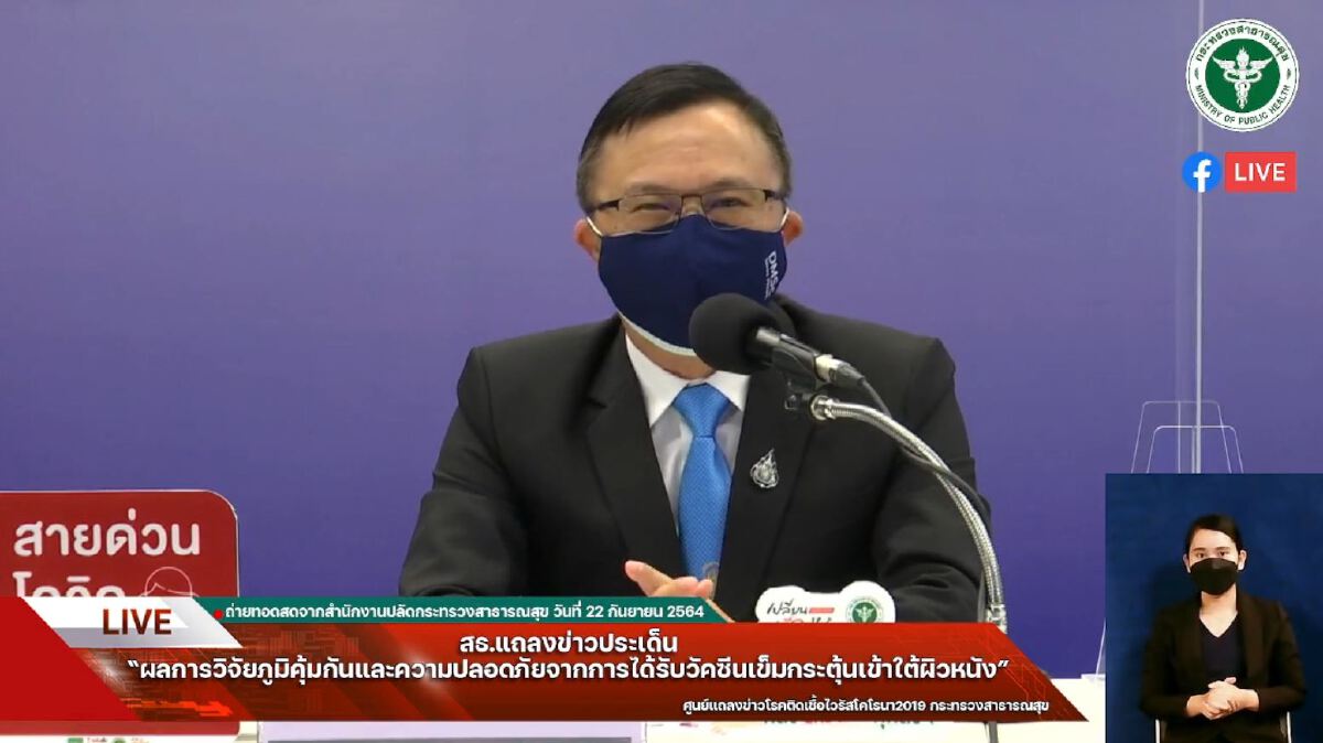 นพ.ศุภกิจ ศิริลักษณ์ อธิบดีกรมวิทยาศาสตร์การแพทย์