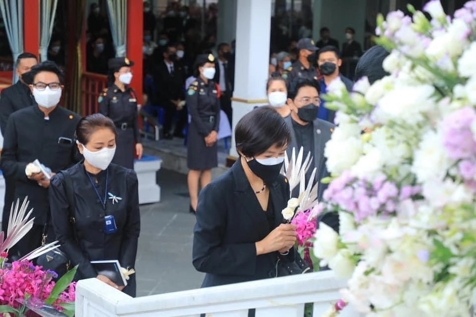 พิธีพระราชทานเพลิงศพ ทมยันตี “คุณหญิงวิมล ศิริไพบูลย์”