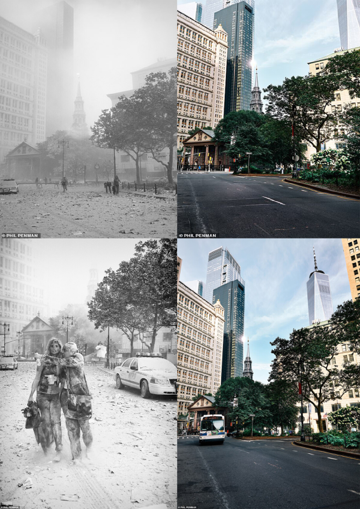 ย้อนภาพเหตุการณ์ความเสียหายในเหตุวินาศกรรม9/11 สหรัฐอเมริกา