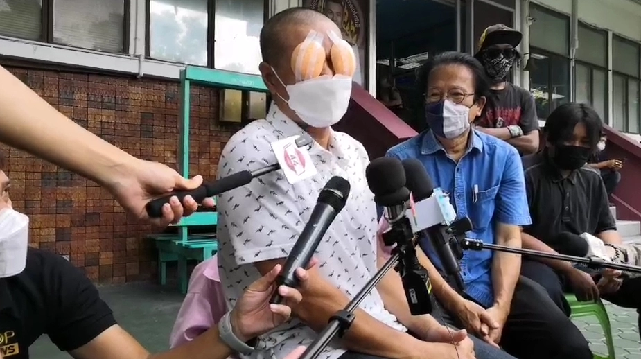 นพ.ทศพร พาเหยื่อถูกกระสุนยางยิงใส่ ร้องสื่อฯยันเอาผิดถึงที่สุด