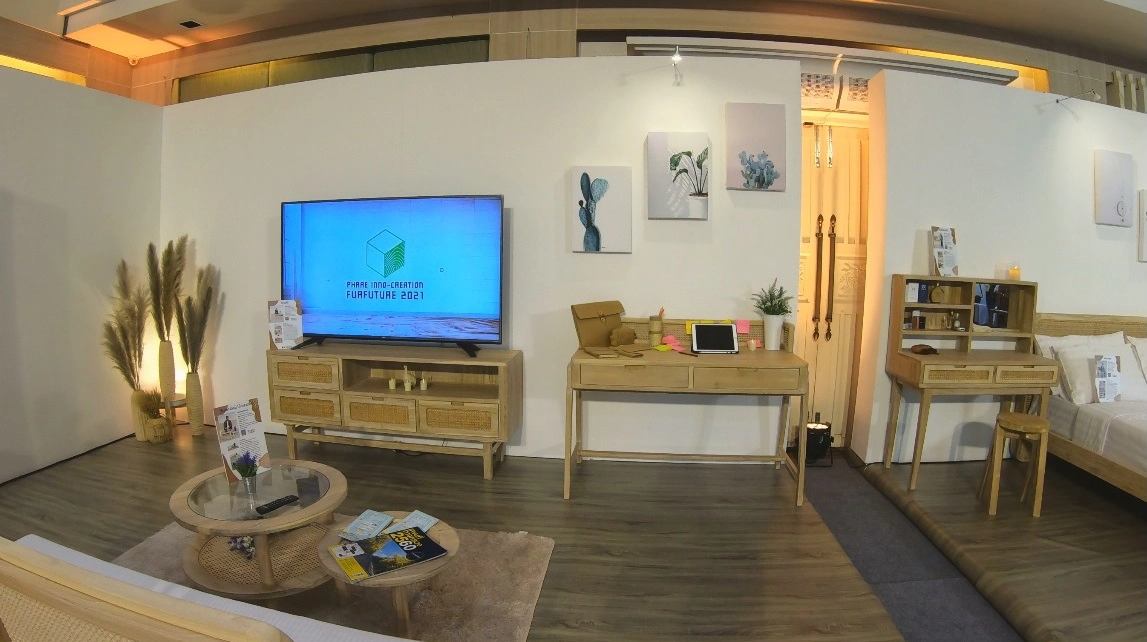 เปิดตลาดผลิตภัณฑ์เฟอร์นิเจอร์ ไม้สักสมหวาย จังหวัดแพร่-น่าน 