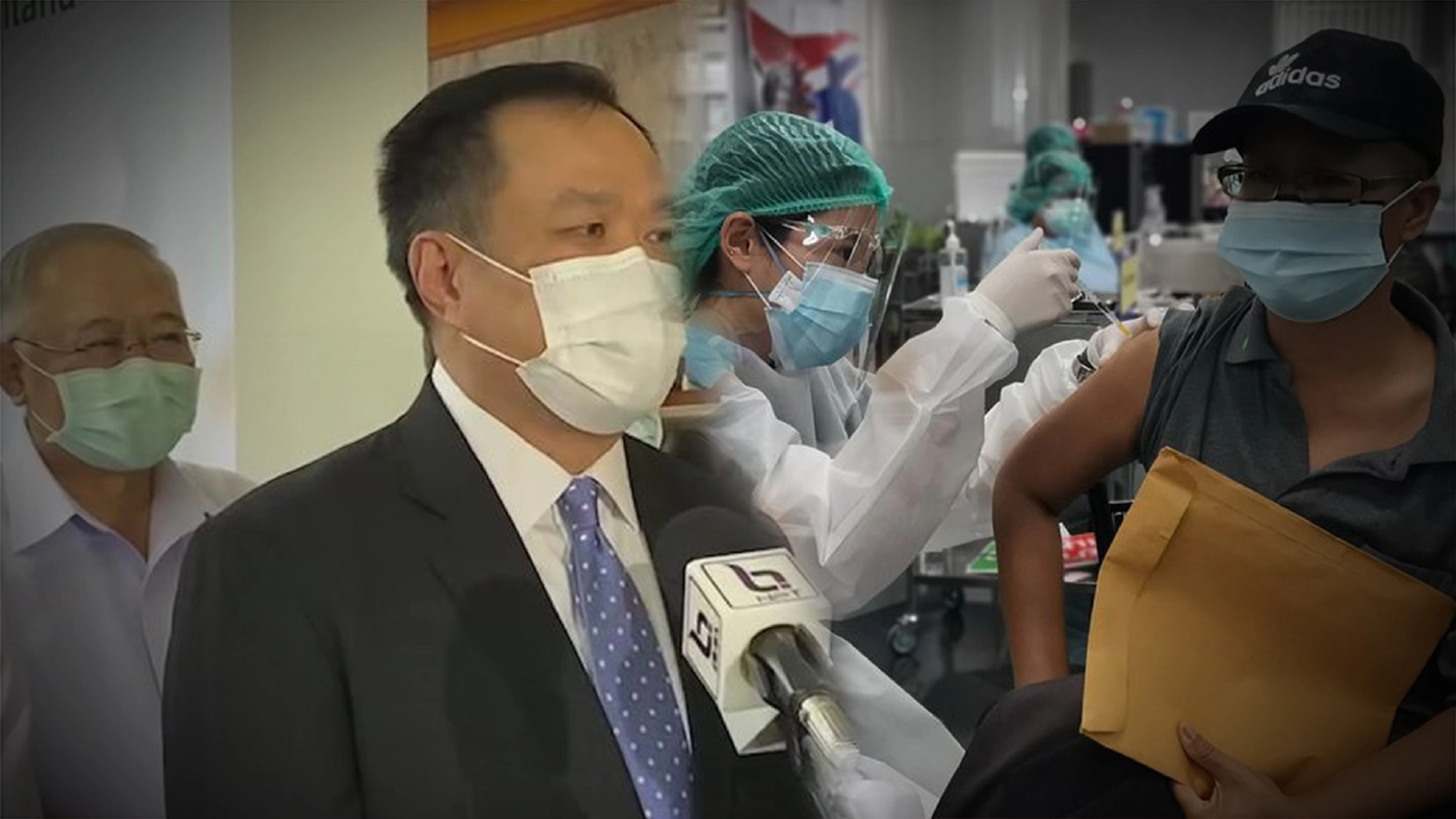 “อนุทิน “ย้ำ ฉีดวัคซีนเข็ม 3 ไม่ต้องลงทะเบียนใหม่