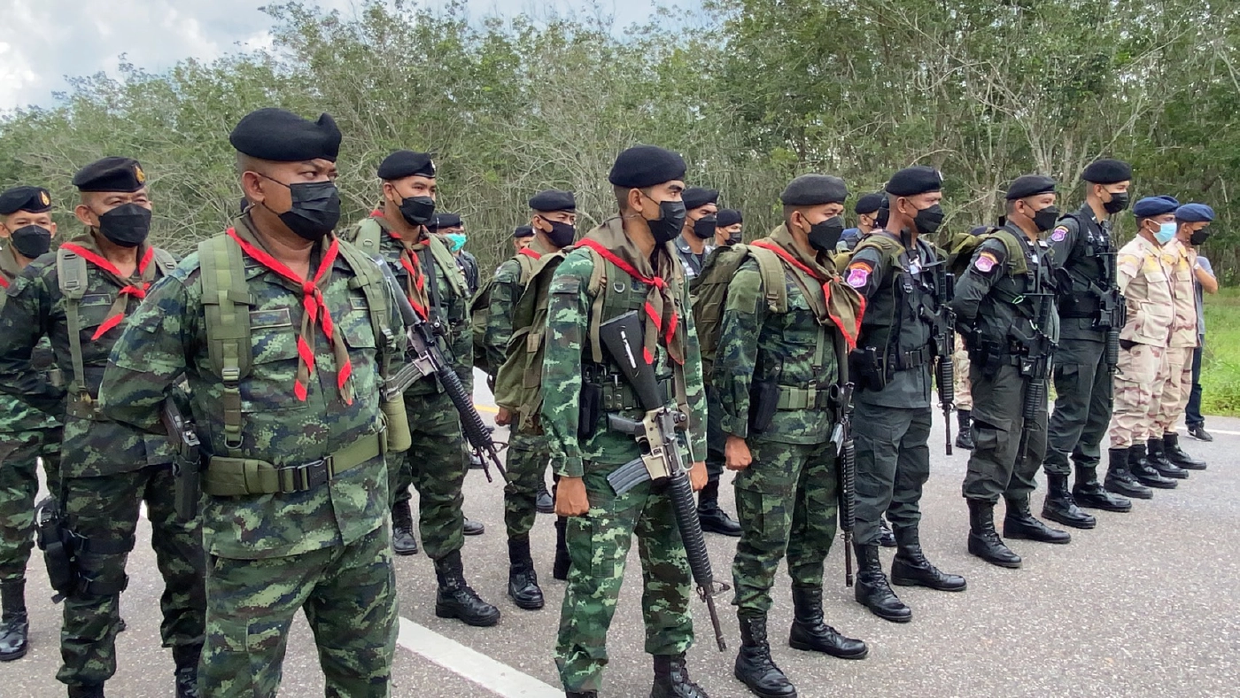 สั่งระดมกำลัง-อุปกรณ์ตรึงชายแดนไทย-มาเลเซีย