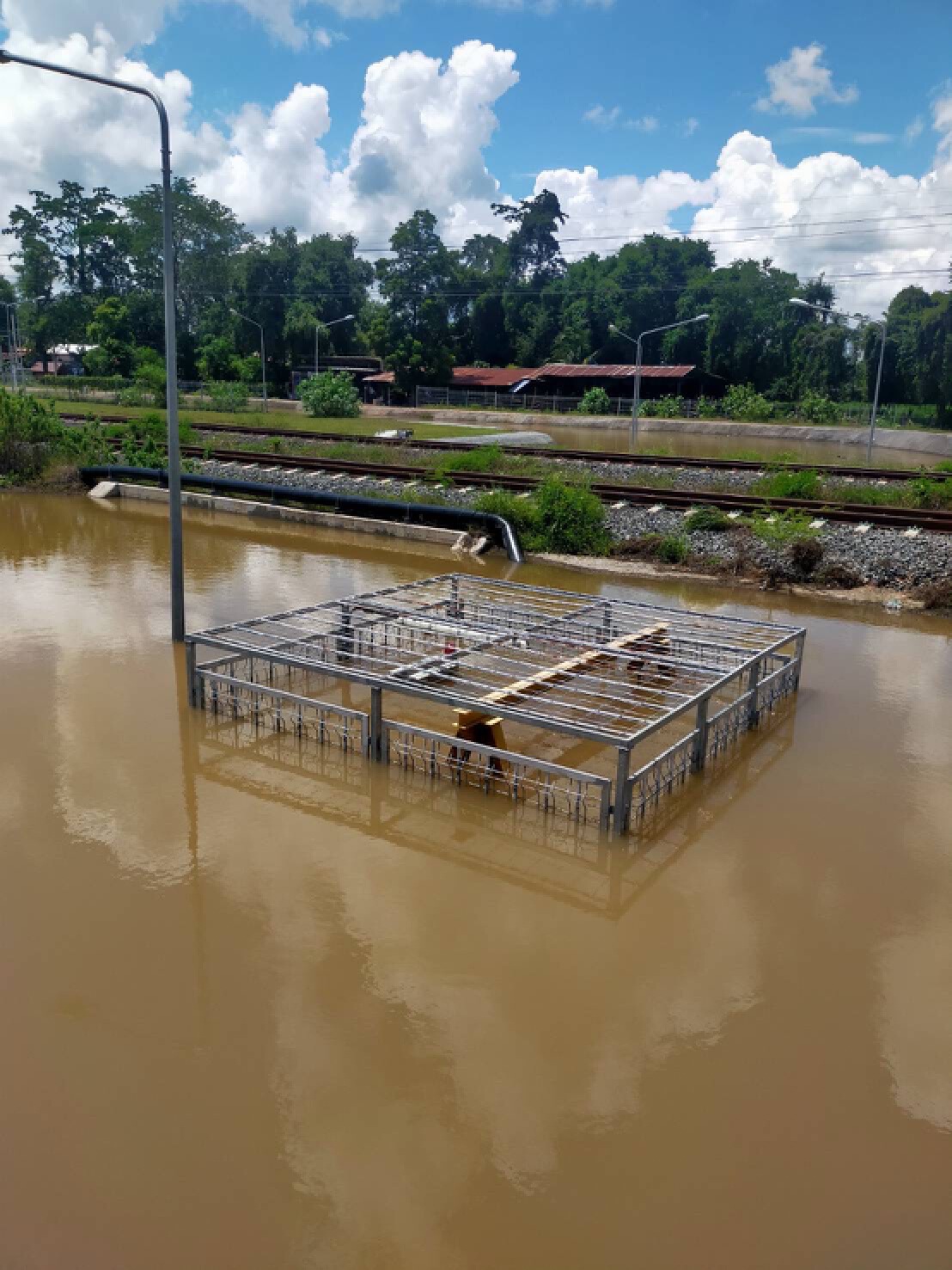 การรถไฟฯ แจงน้ำท่วมอุโมงค์ทางลอดใต้ทางรถไฟ ทำเครื่องสูบน้ำเสีย