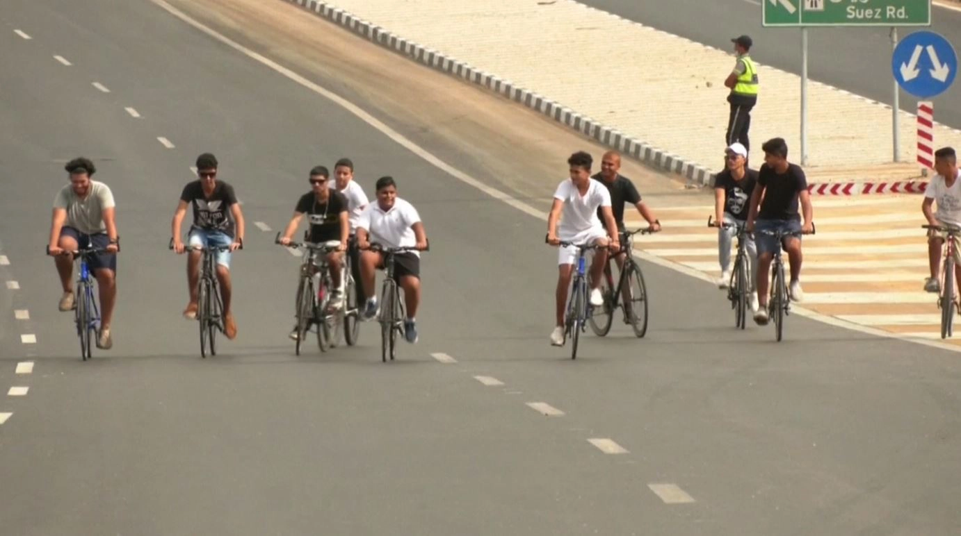 อียิปต์แบ่งทางหลวงให้นักปั่นจักรยาน 5 ชั่วโมงทุกวันศุกร์