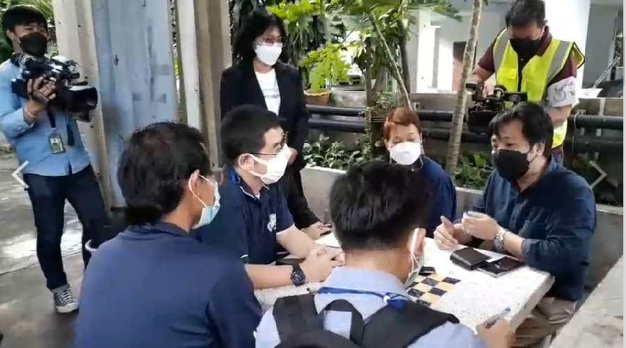 กสม.ลงพื้นที่ม็อบดินแดงก่อนเสนอรัฐเยียวยาผู้ได้รับผลกระทบทั้งหมด