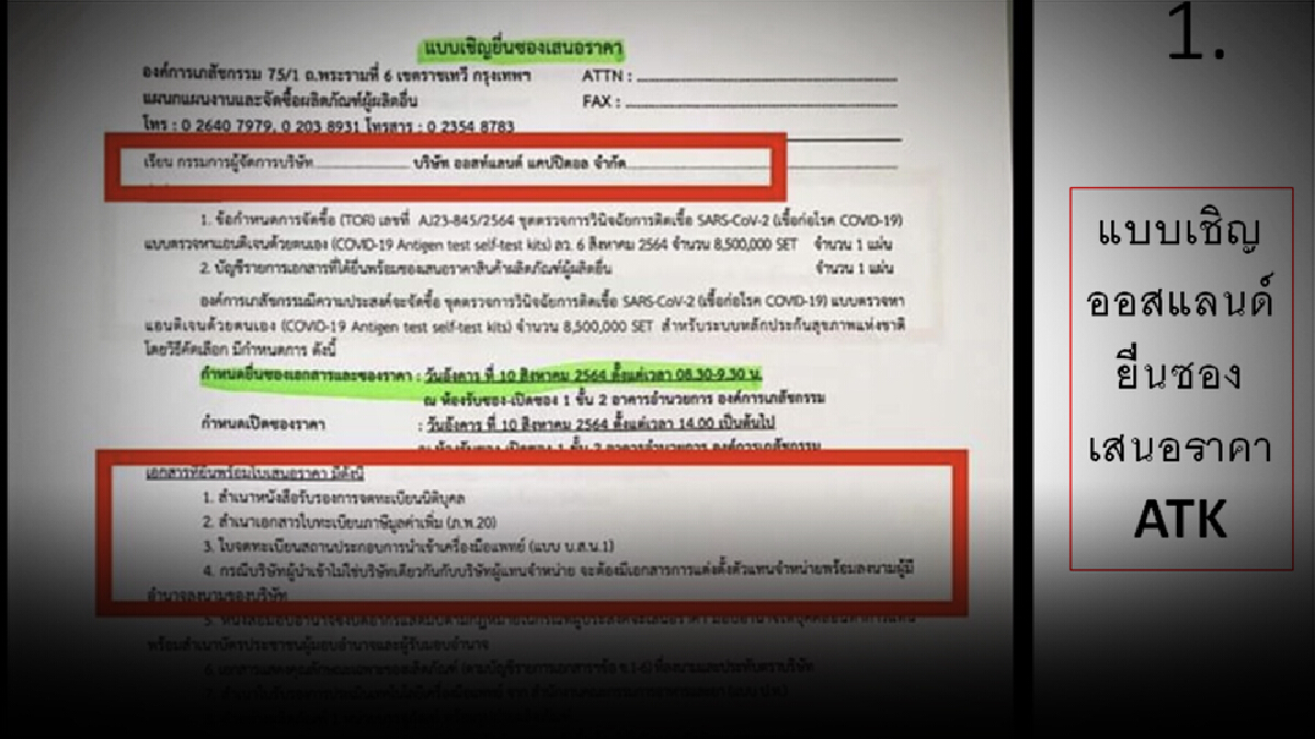"แพทย์ชนบท" ชี้ อภ. ส่อทุจริตจัดซื้อ ATK 8.5 ล้านชุด