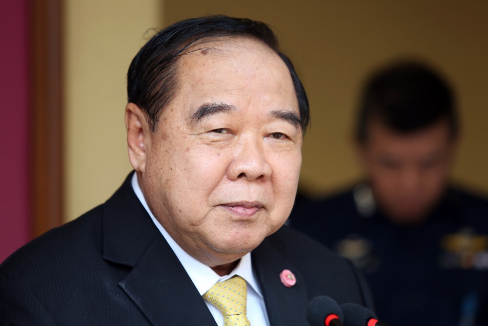 พล.อ.ประวิตร วงษ์สุวรรณ รองนายกฯ และหัวหน้าพรรค พปชร.