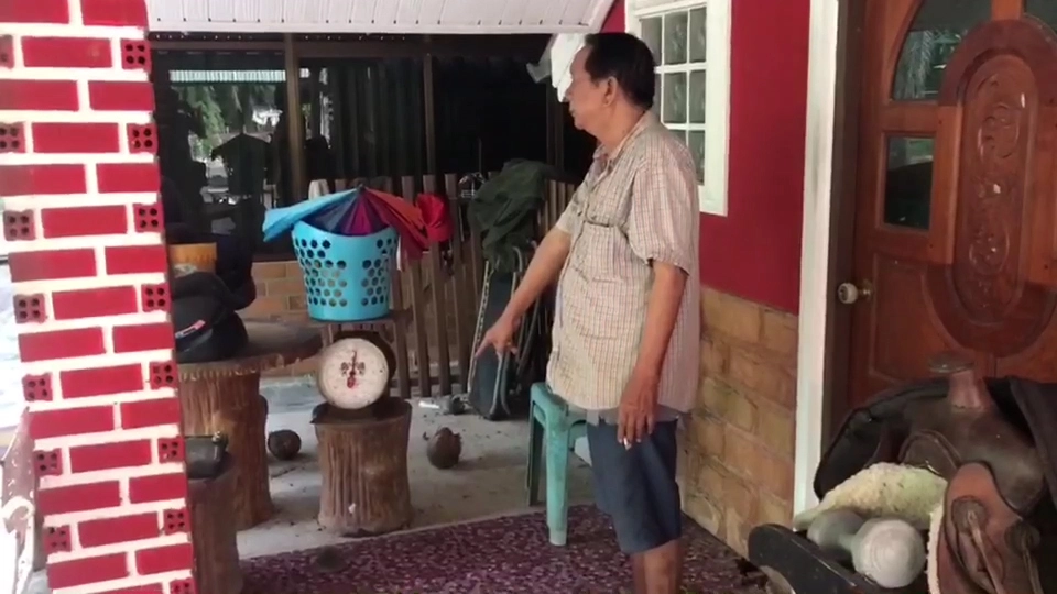 คนร้ายบุกทุบศาลพระภูมิบ้านอดีตกำนัน ต.คลองท่อมใต้