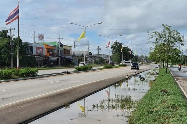 ทางหลวงสาย 21  สระบุรี-หล่มสักสัญจรได้แล้วหลังน้ำลด