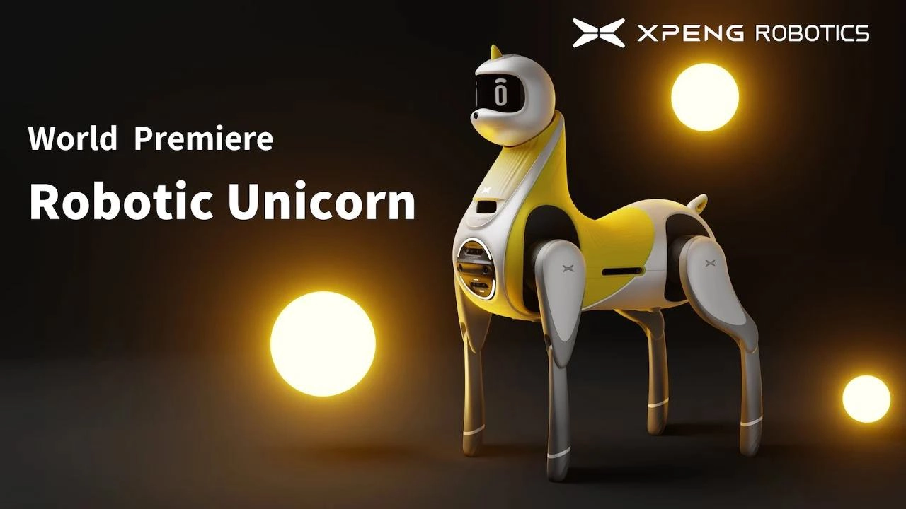 ของเล่นใหม่ไฮเทคจากจีน มาอีกแล้ว หุ่นยนต์ยูนิคอร์นที่เด็กขี่ได้