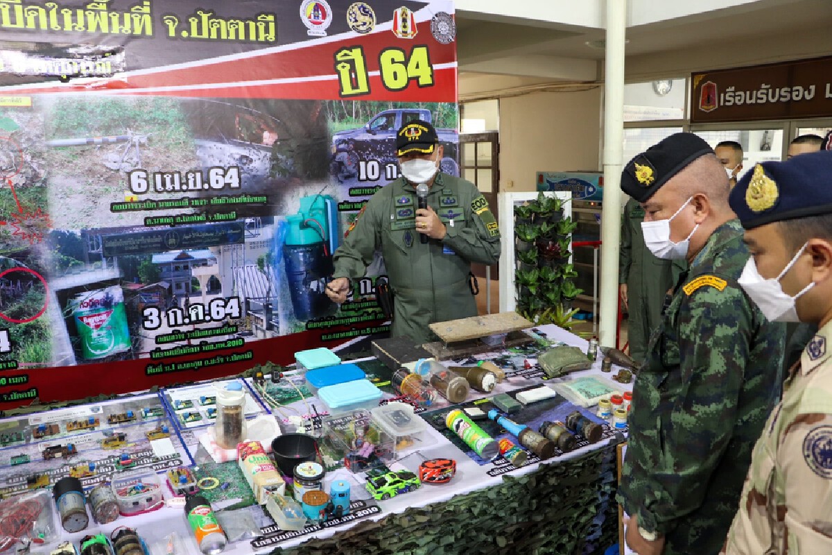 ก่อเหตุรุนแรง จ.ปัตตานี  ปีงบประมาณ 2564 ลดลง