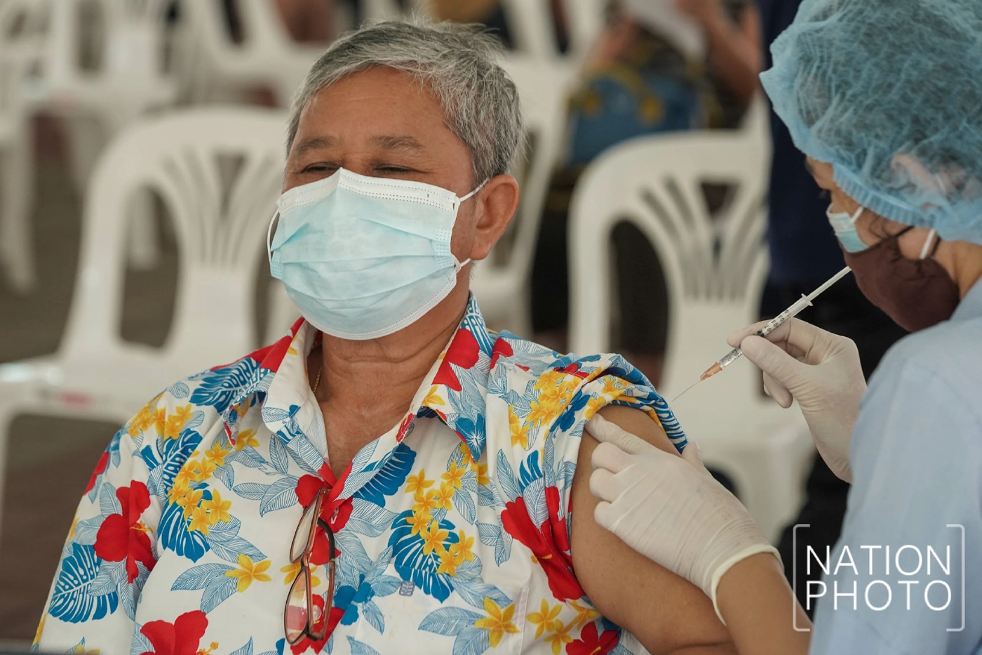 "นนท์พร้อม60+" นัดรับคิวฉีดวัคซีน โควิด-19 ทันที เอสตร้าเซนเนก้า+ไฟเซอร์